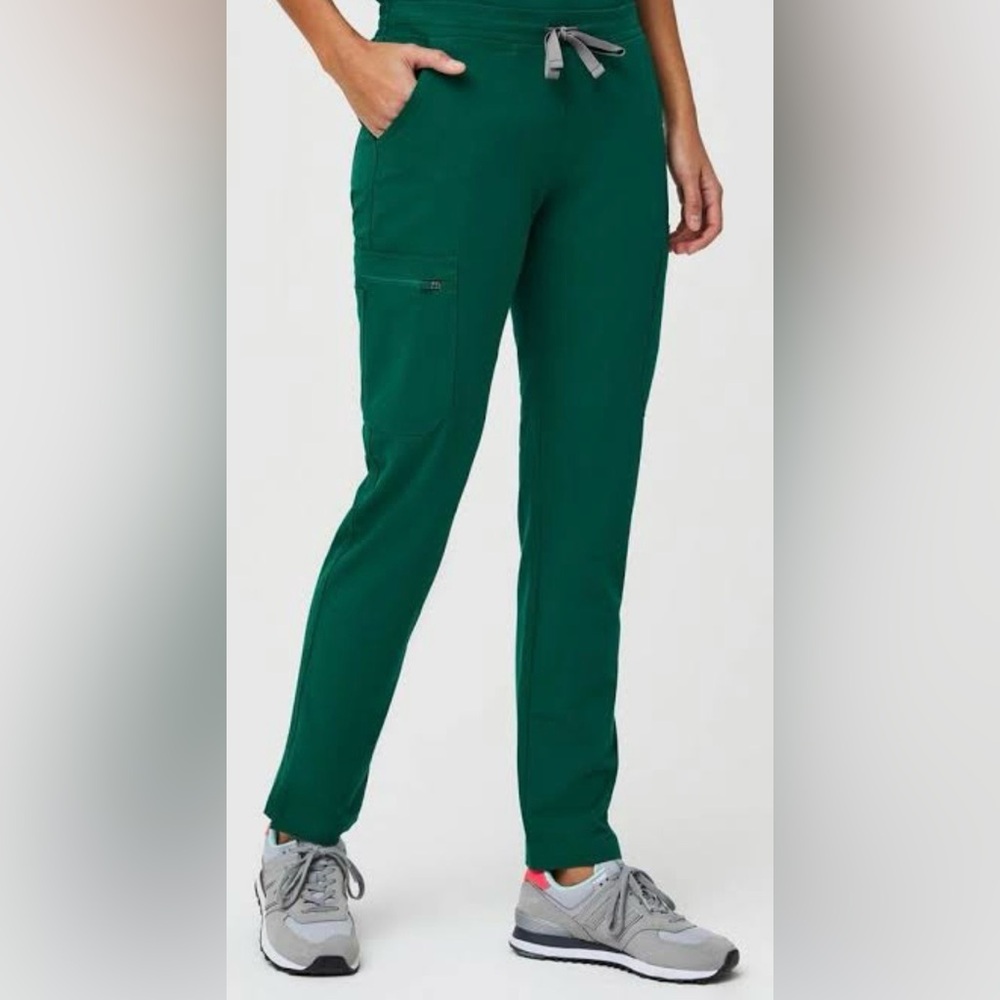 Figs Green Ankle Pants